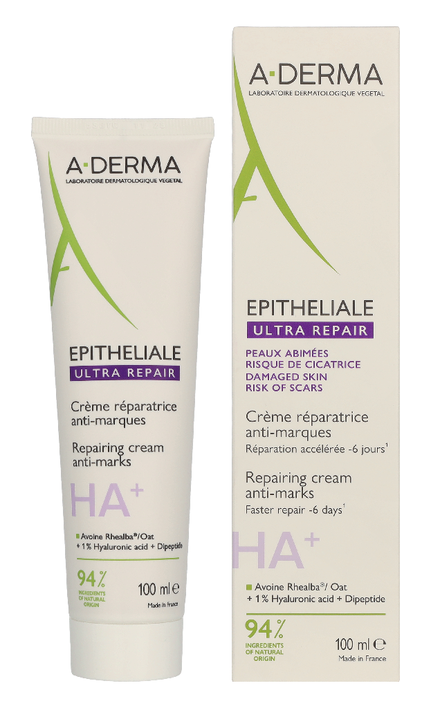 A-Derma Epitheliale Ultra Repair Anti-Marks Repair Cream EPITHELIALE ULTRA REPAIR CRÈME RÉPARATRICE ANTI-MARQUES 100 ml