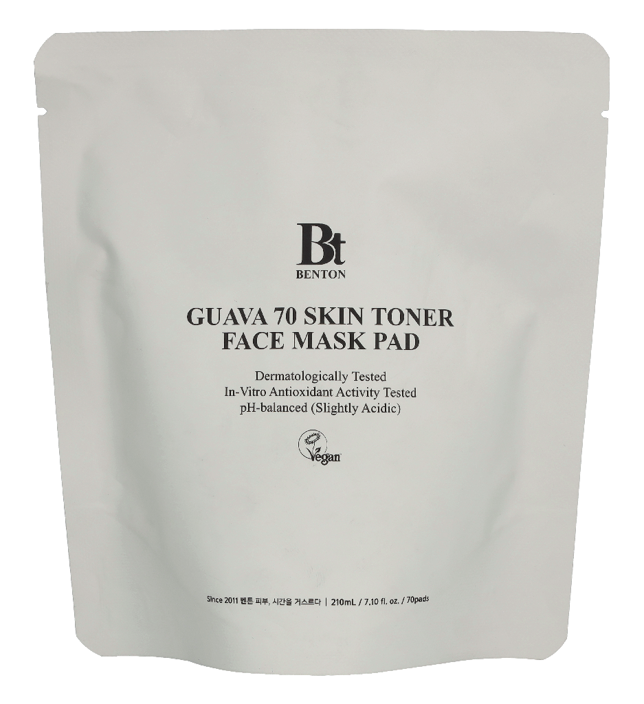 Benton Guava 70 Skin Toner Face Mask Pad Refill 70 piece