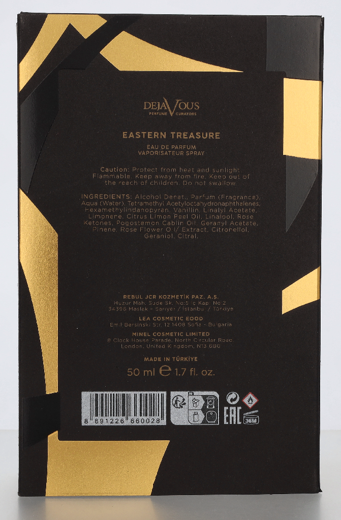 DejaVous Eastern Treasure Eau de Parfum Spray 50 ml