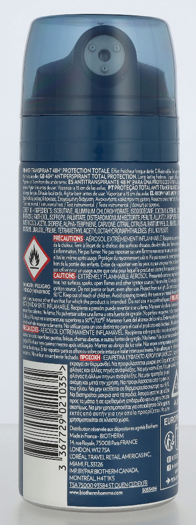 Biotherm Homme 48H Day Control Anti Trans. Spray 150ml