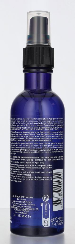 Sanoflore Eau Florale Organic Floral Water 200 ml