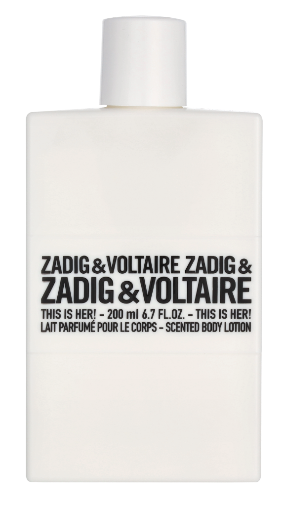 Zadig & Voltaire This Is Her! Body Lotion THIS IS HER LAIT CORPS - FL 200ml 200 ml