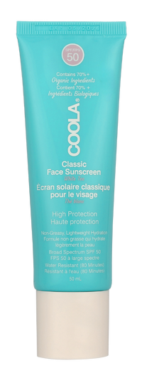 Coola Classic Sunscreen Face Moisturizer SPF50 50 ml