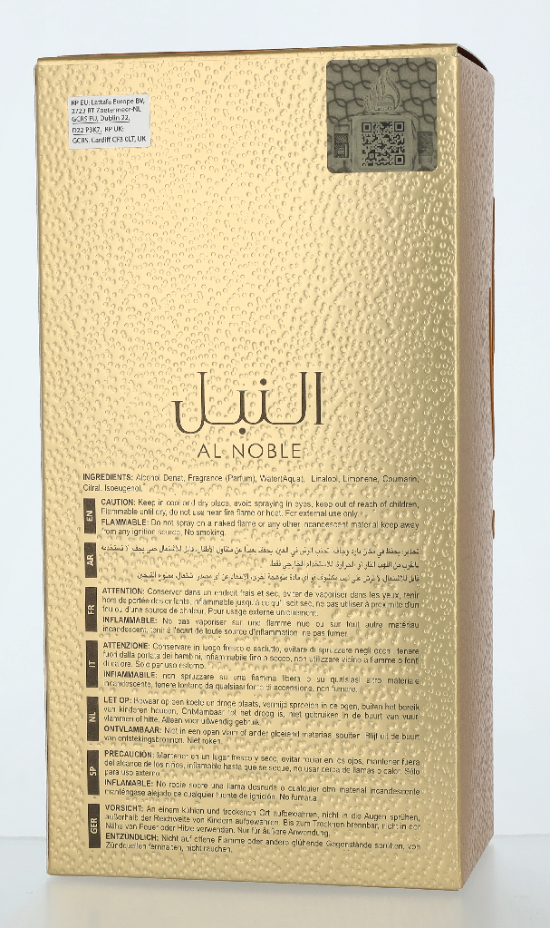 Lattafa Al Noble Wazeer Eau de Parfum Spray 100 ml