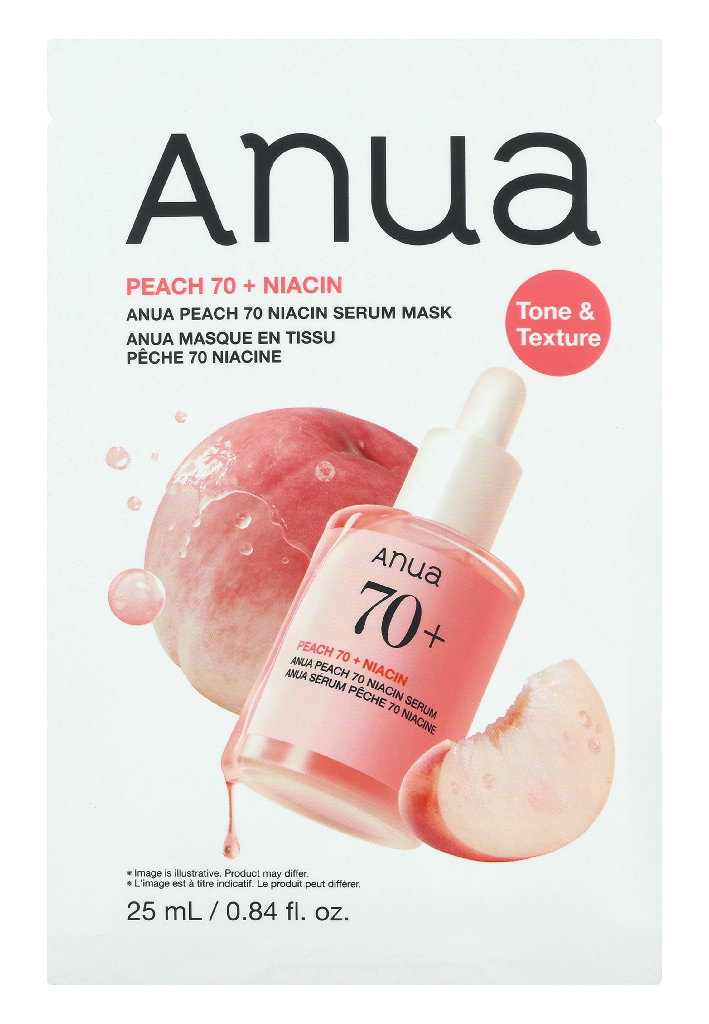 Anua Peach 70 Niacin Serum Mask 25 ml