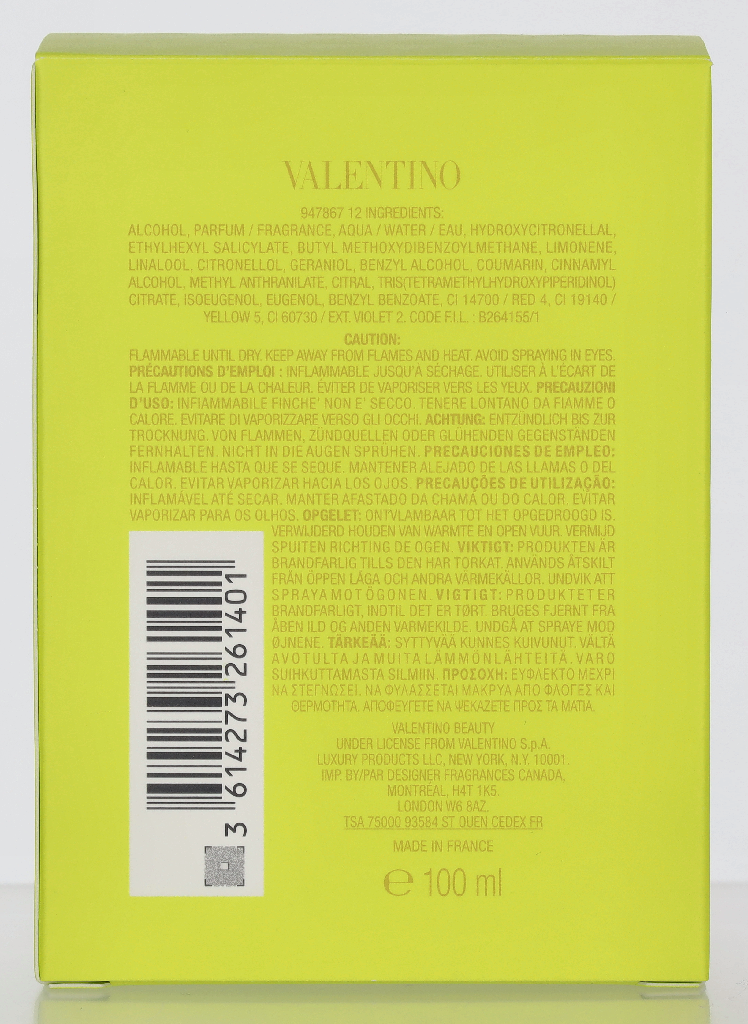 Valentino Donna Born In Roma Yellow Dream Edp Spray
