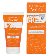 Avene High Protection Unscented Cream SPF50+ 50 ml