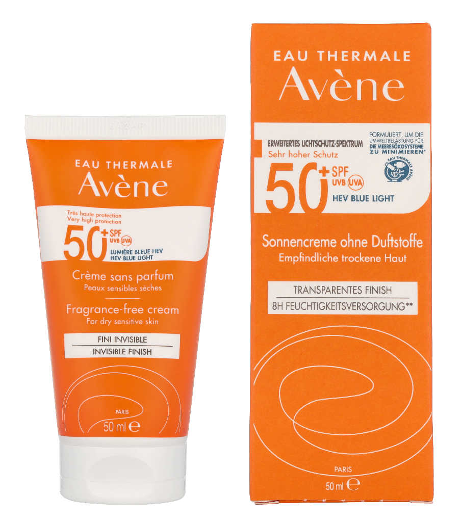 Avene High Protection Unscented Cream SPF50+ 50 ml