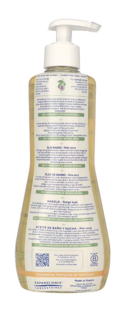 Mustela Cleansing Oil 500 ml