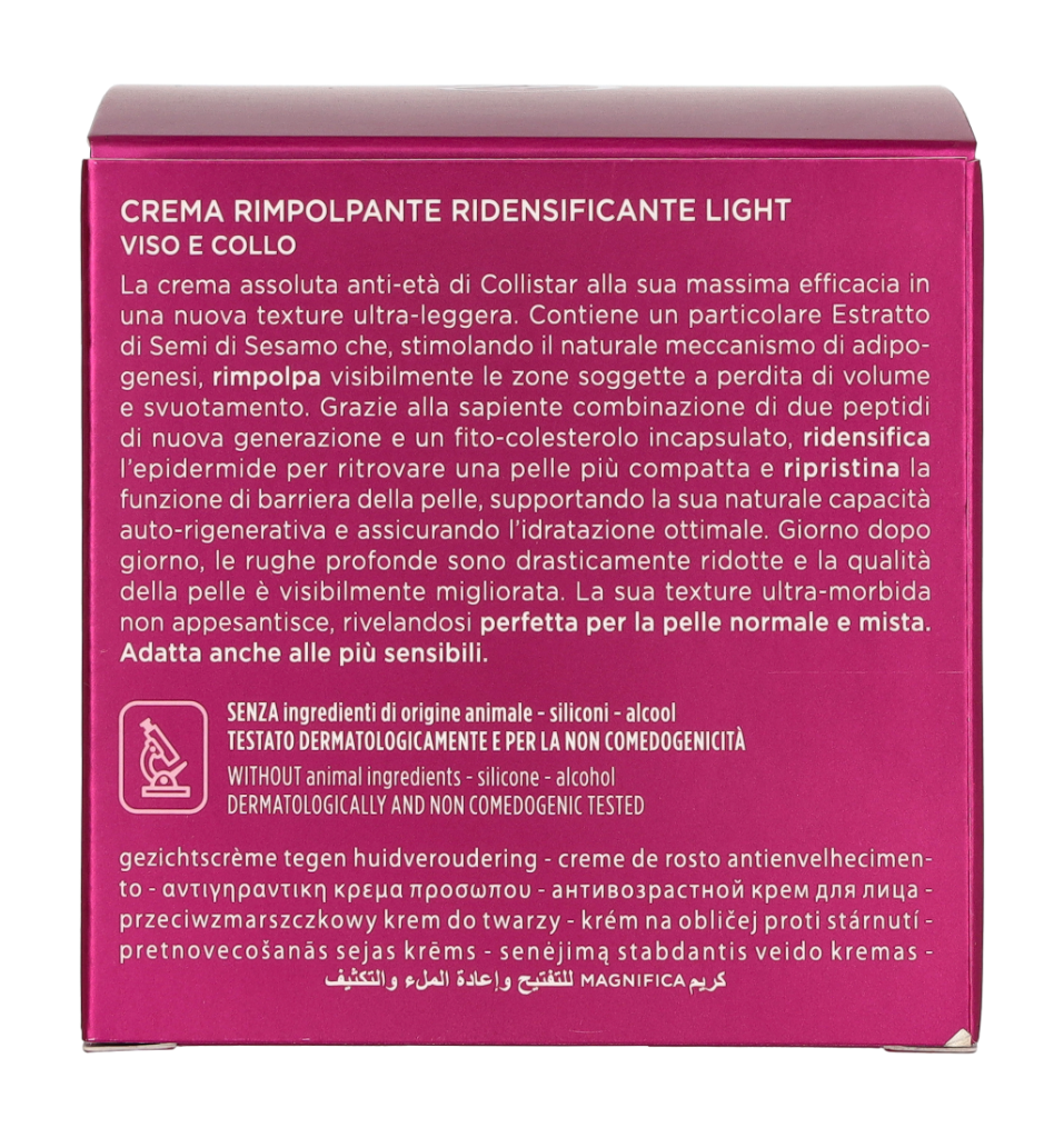 Collistar Magnifica Light Replumping Redensifying Cream 50 ml