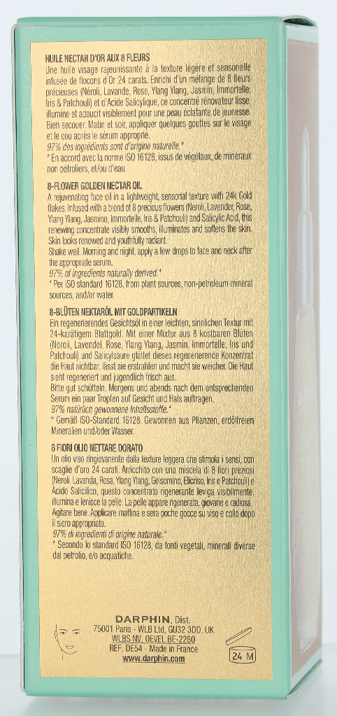 Darphin Eclat Sublime 8-Flower Golden Nectar Oil 30 ml
