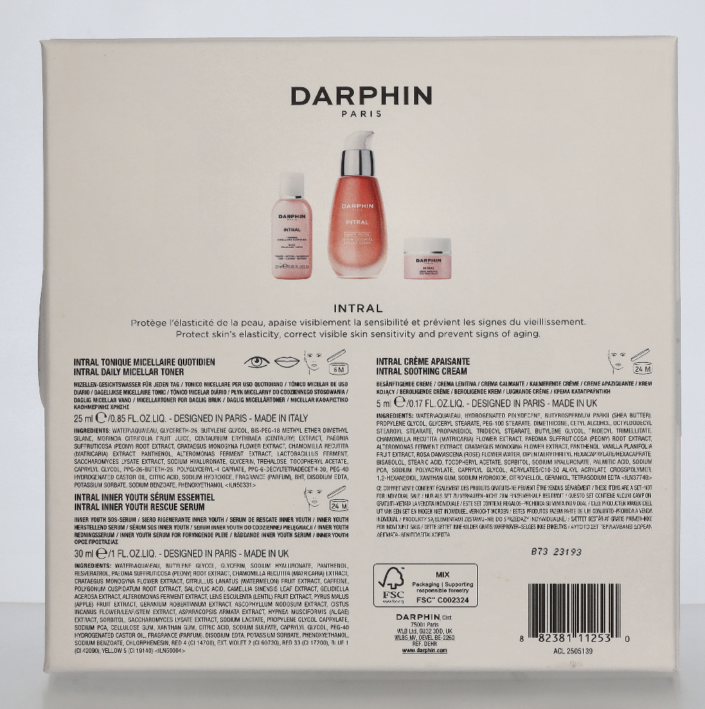 Darphin Intral Soothing Harmony Set 60 ml