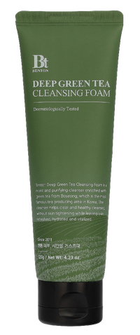 Benton Deep Green Tea Cleansing Foam 120 g