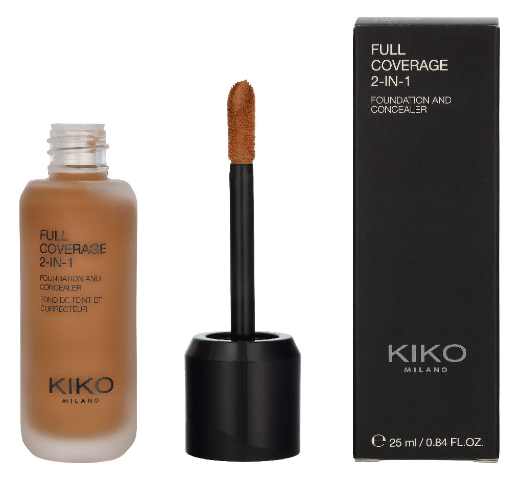 Kiko Milano Full Coverage 2 In 1 Foundation & Concealer 25 ml