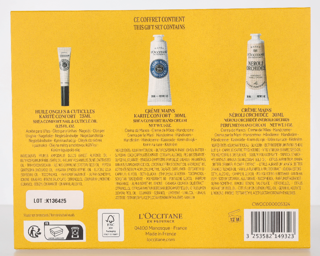 L'Occitane Hand & Cuticles Collection Giftset 67.50 ml