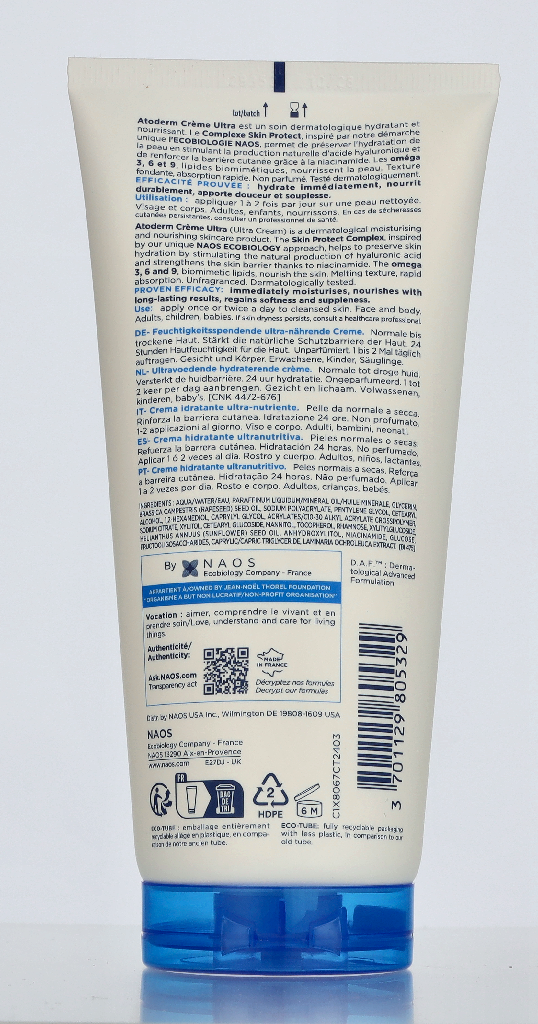 Bioderma Atoderm Ultra-Nourishing Cream 200 ml