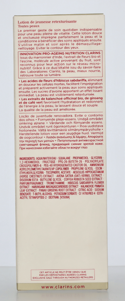 Clarins Nutri-Lumiere Renewing Treatment Essence 200 ml