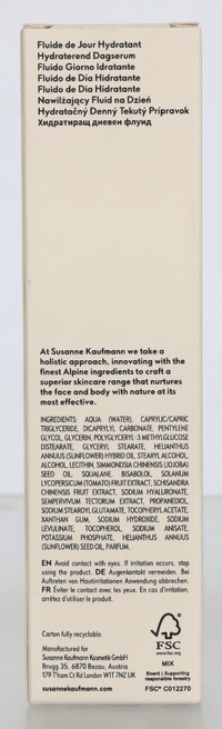 Susanne Kaufmann Moisturising Day Fluid 50 ml