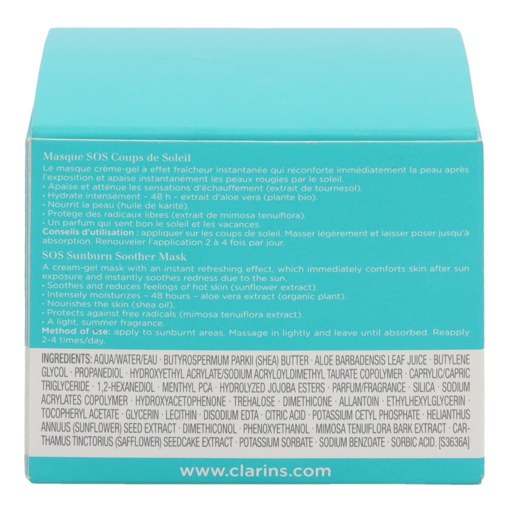 Clarins After Sun SOS Sunburn Soother Mask 100 ml