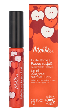 Melvita Lip Oil - Juicy Red 7 ml