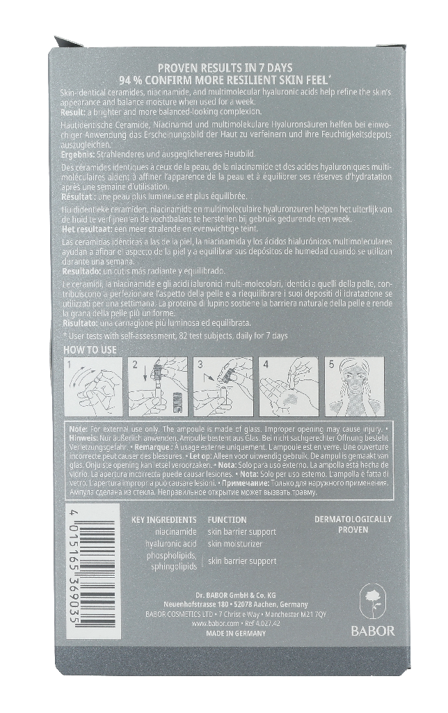 Babor Regeneration Barrier Protect Ampoule Concentrate Set 14 ml
