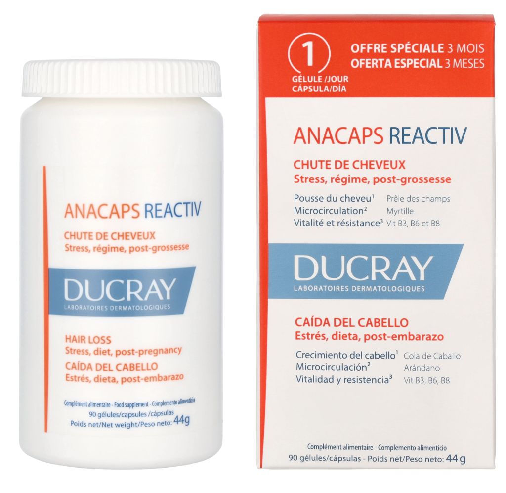 Ducray Anacaps Reactiv Food Supplement