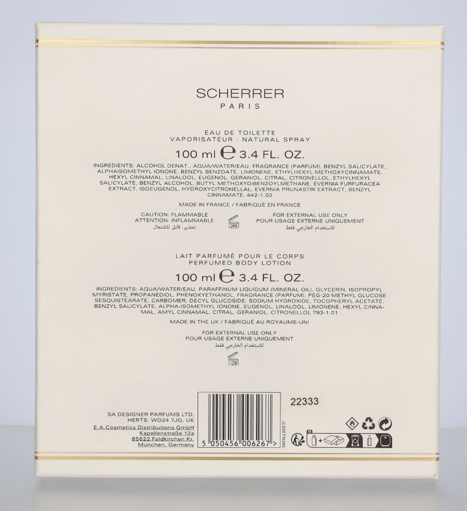 J.L. Scherrer Limited Edition 200 ml
