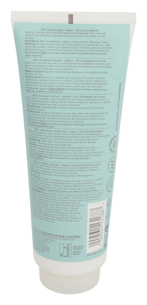Paul Mitchell Clean Beauty Hydrate Conditioner 250 ml
