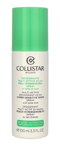Collistar Multi-Active Deo Hyper-Sens. Skins 24H 100 ml