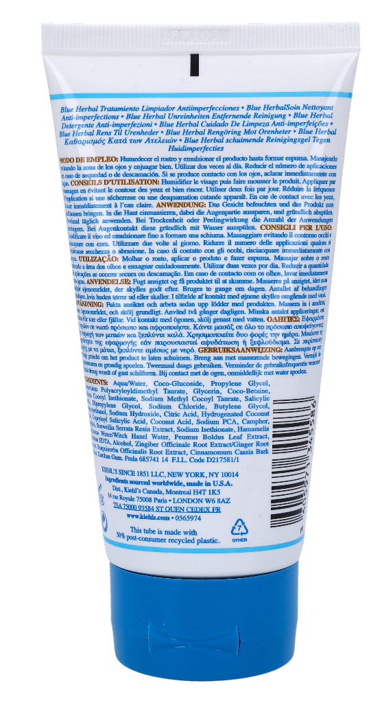 Kiehl's Blue Herbal Gel Cleanser 150 ml