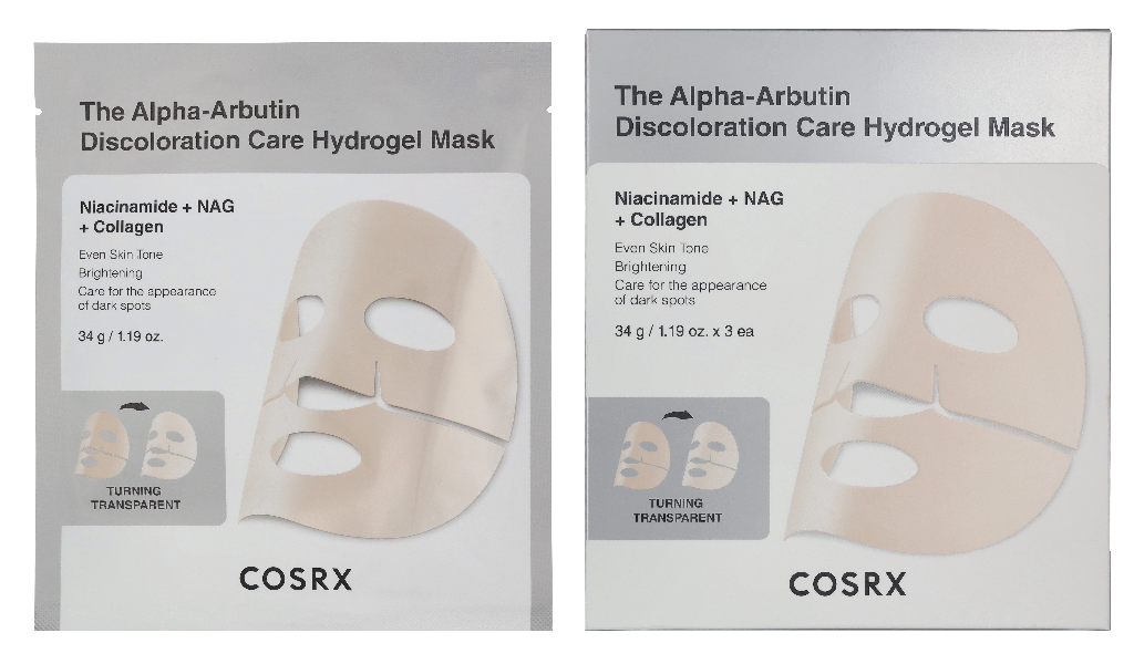Cosrx The Alpha-Arbutin Discoloration Care Hydrogel Mask 102 g