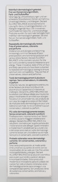 Declare Allergy Balance Daily Moisture Treatment 50 ml