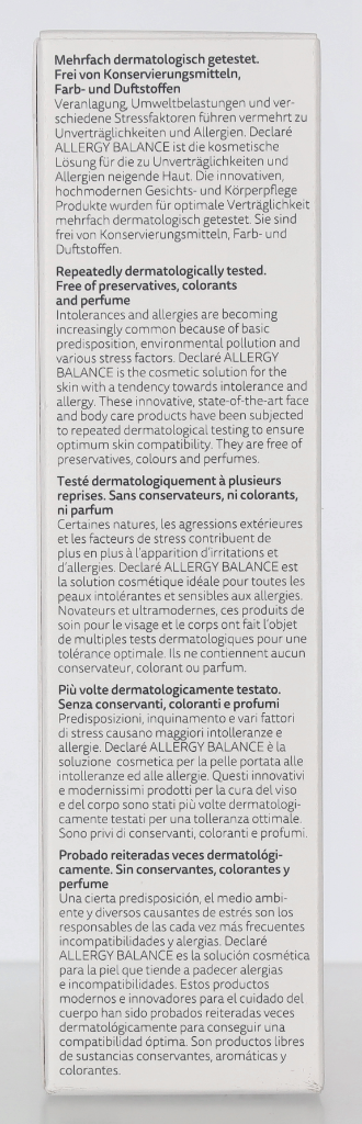 Declare Allergy Balance Daily Moisture Treatment 50 ml