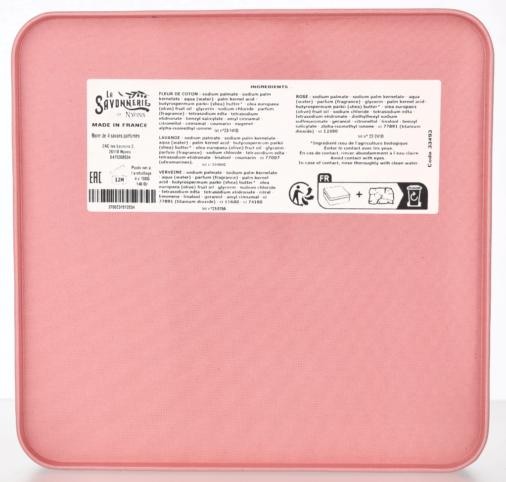 La Savonnerie De Nyons Soap Bar Set 4 Pcs - Dog 400 g
