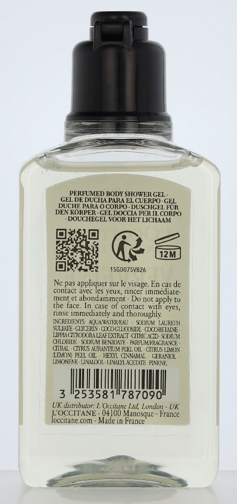 L'Occitane Verveine Shower Gel 75 ml
