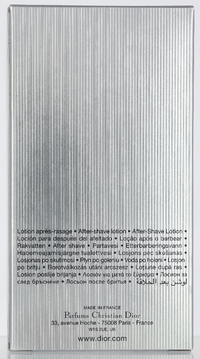 Dior Homme After Shave Lotion 100ml