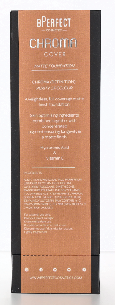 BPerfect Chroma Cover Matte Foundation 30 ml
