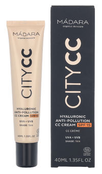 Madara Citycc Anti-Pollution Hyaluronic Cream CC SPF 40 ml