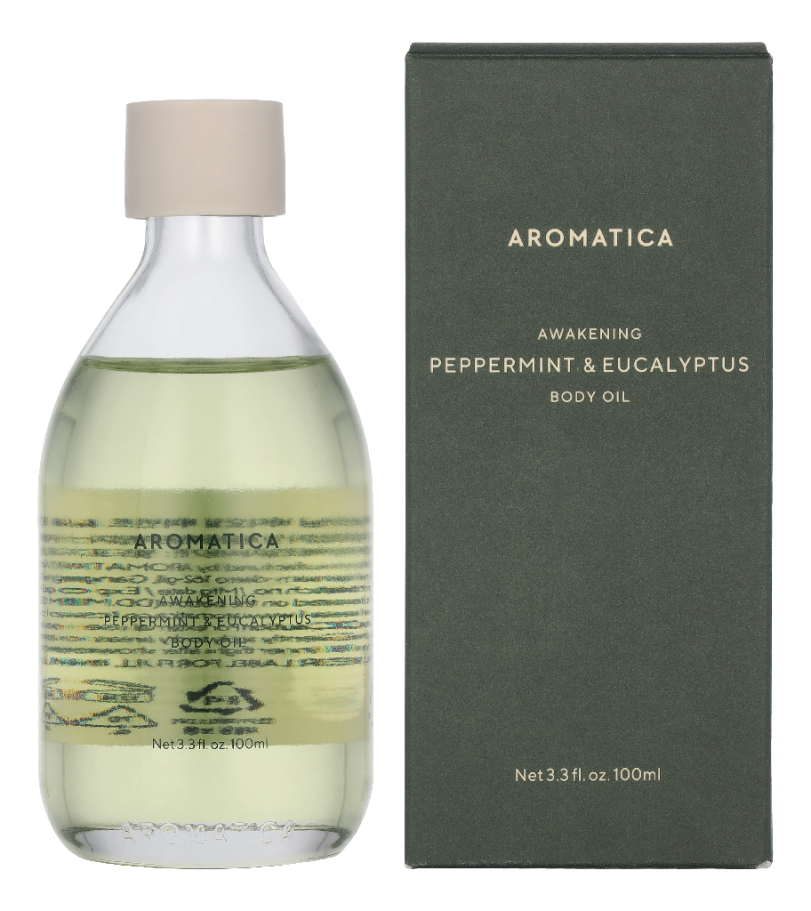 Aromatica Awakening Peppermint & Eucalyptus Body Oil 100 ml