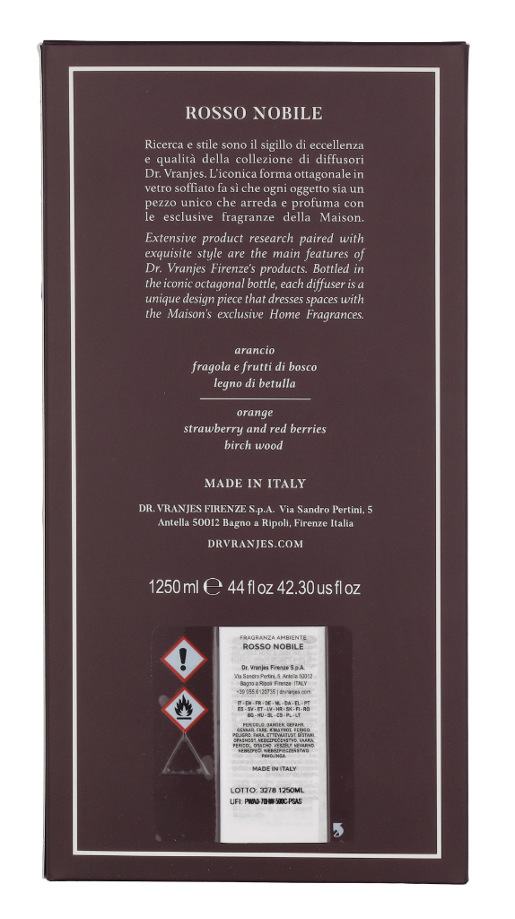 Dr. Vranjes Rosso Nobile Scented Diffuser 1250 ml
