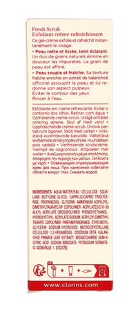 Clarins Fresh Scrub - Refreshing Cream Scrub 50 ml
