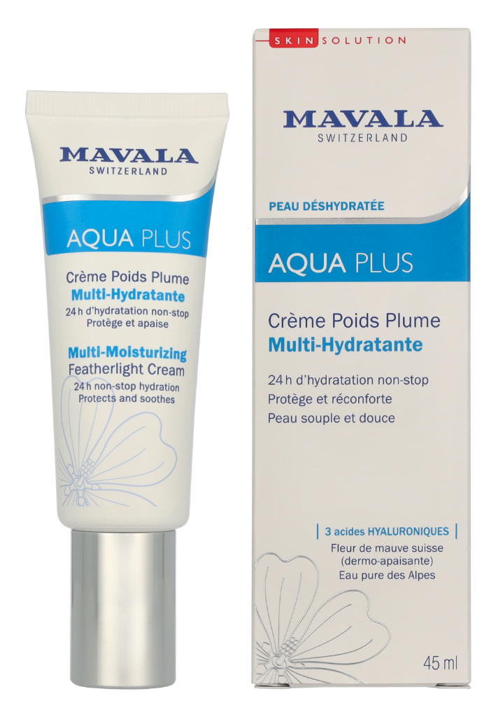 Mavala Aqua Plus Multi-Moisturizing Featherlight Cream 45 ml