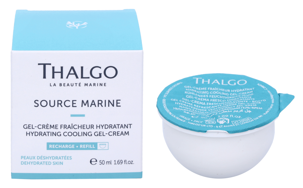 Thalgo Source Marine Hydrating Cooling Gel-Cream - Refill 50 ml