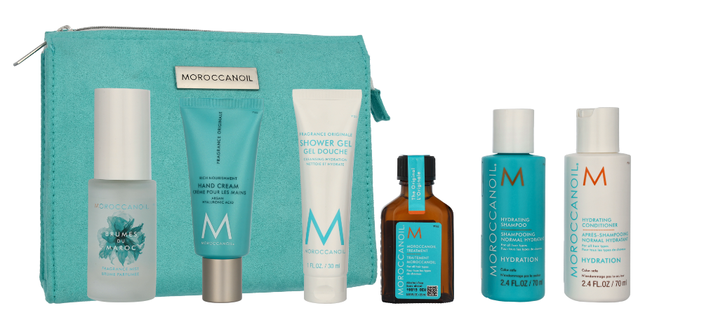 Moroccanoil Hydration Essentials Hair And Body Care Giftset 265 ml