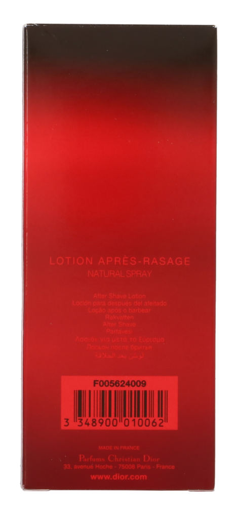 Dior Fahrenheit After Shave Lotion