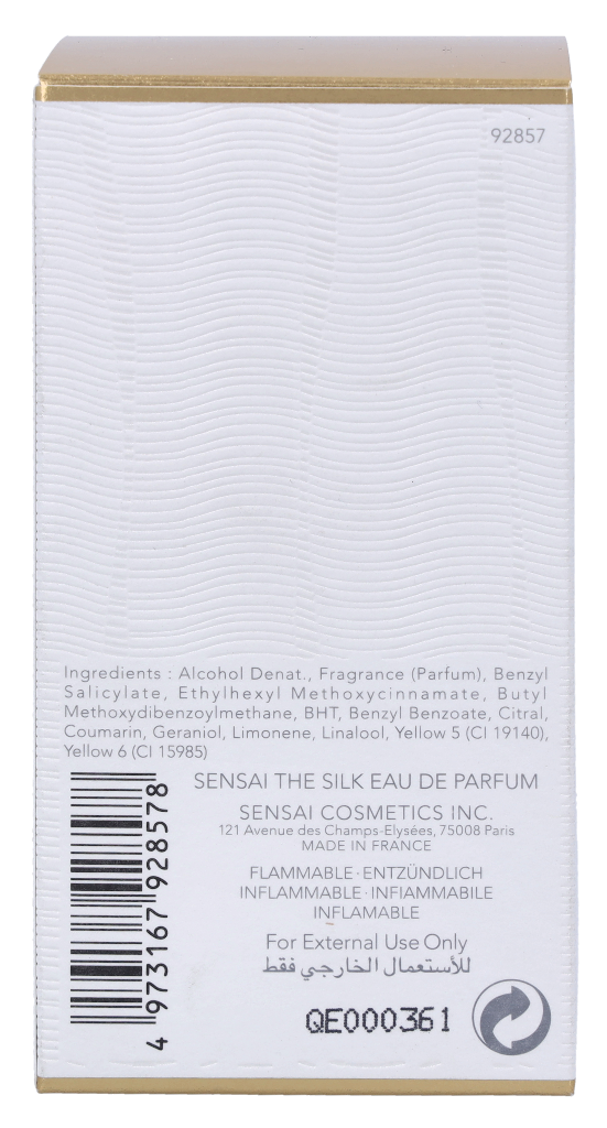 Sensai The Silk Edp Spray 50 ml