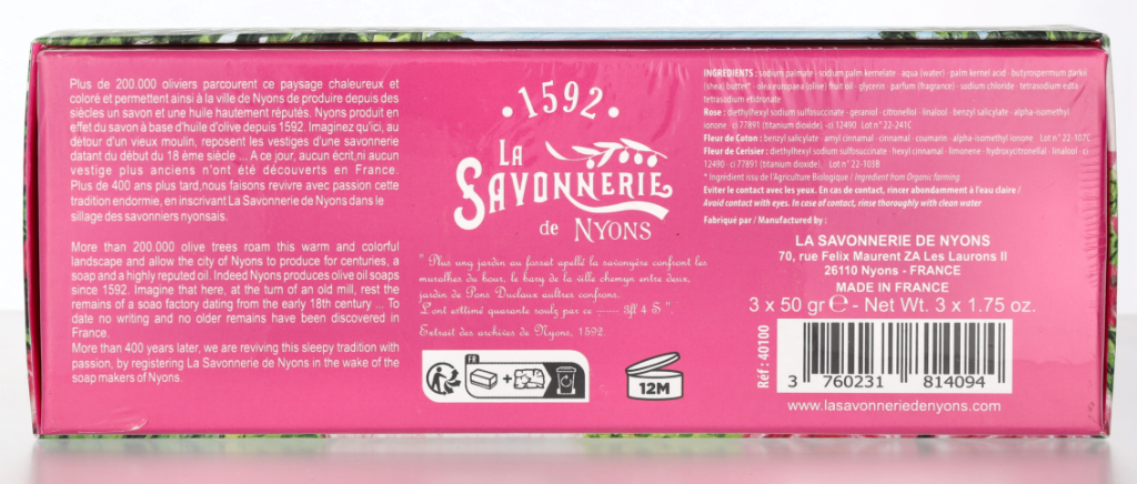 La Savonnerie De Nyons Extra Gentle Soap Set 150 g