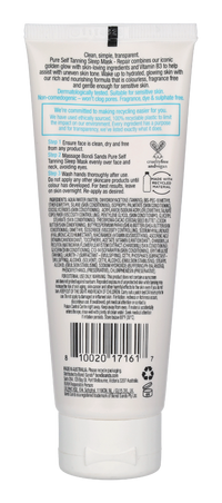 Bondi Sands Pure Self Tanning Sleep Mask 75 ml