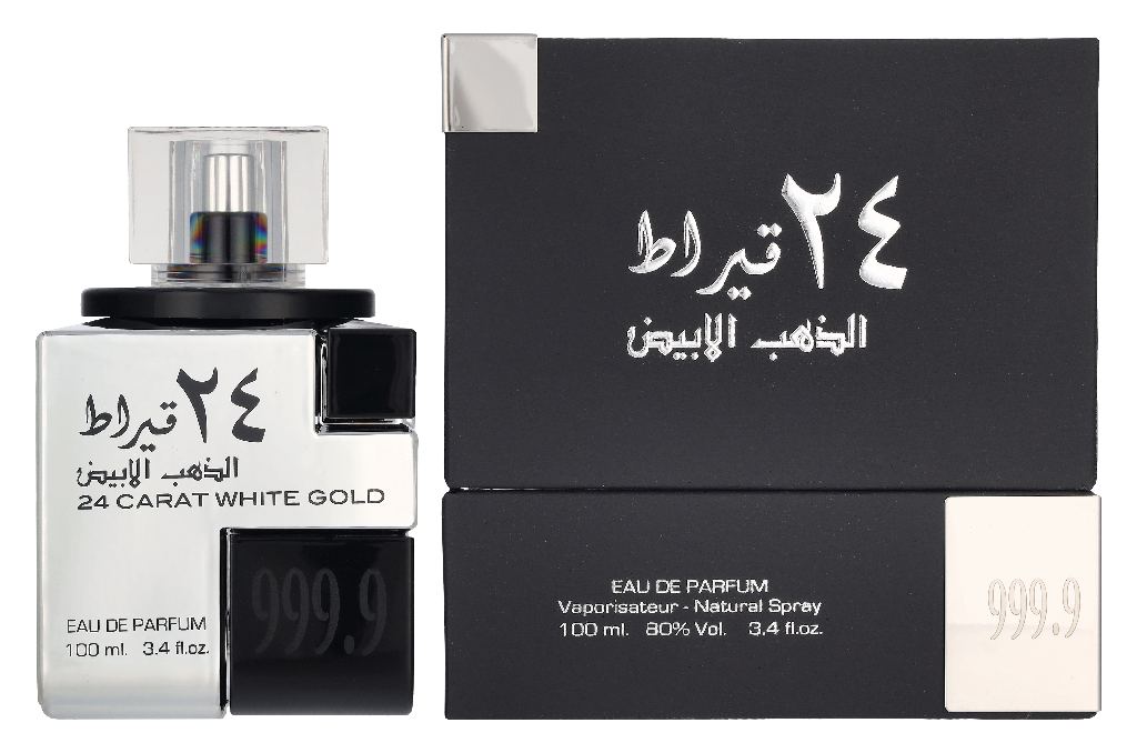 Lattafa 24 Carat White Gold Eau de Parfum Spray 100 ml