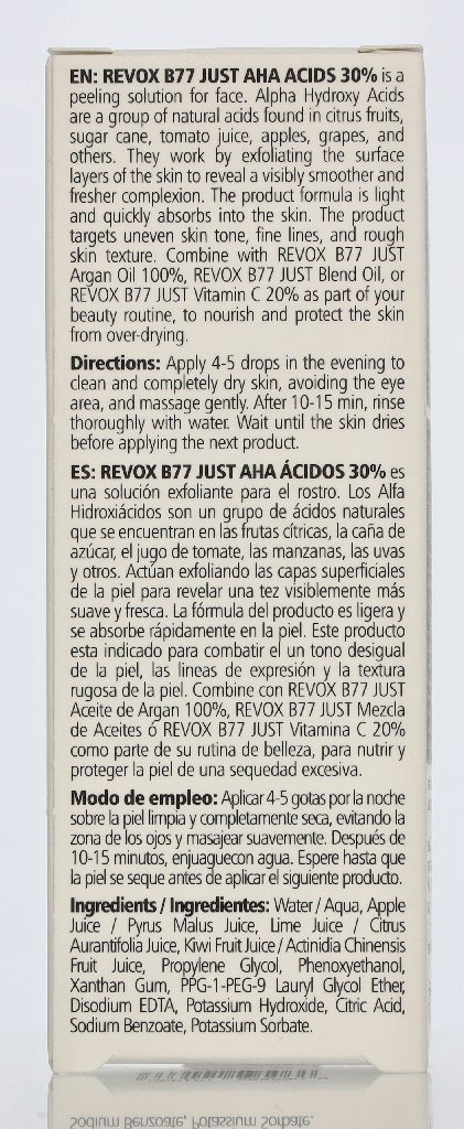 Revox B77 Just Aha Acids 30% 30 ml